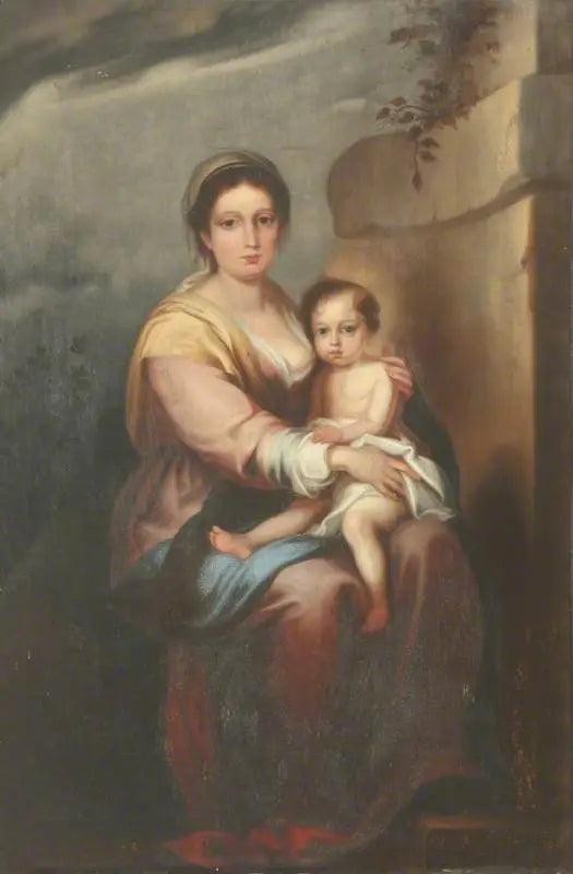 Dziewica z Dzieciątkiem - Bartolomé Esteban Murillo