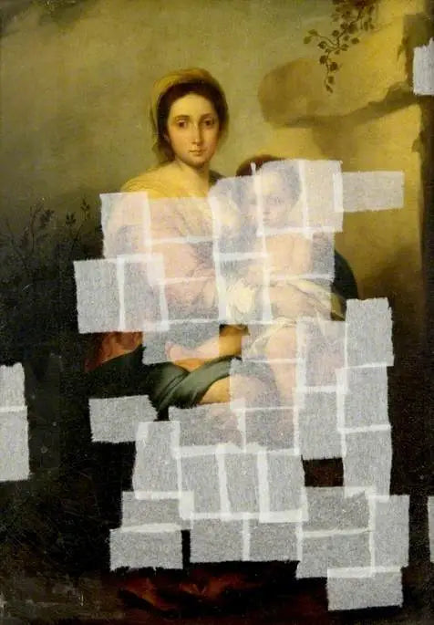 Dziewica z Dzieciątkiem - Bartolomé Esteban Murillo
