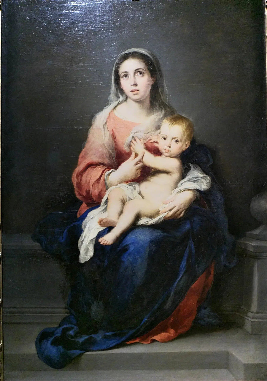 Dziewica z Dzieciątkiem - Bartolomé Esteban Murillo