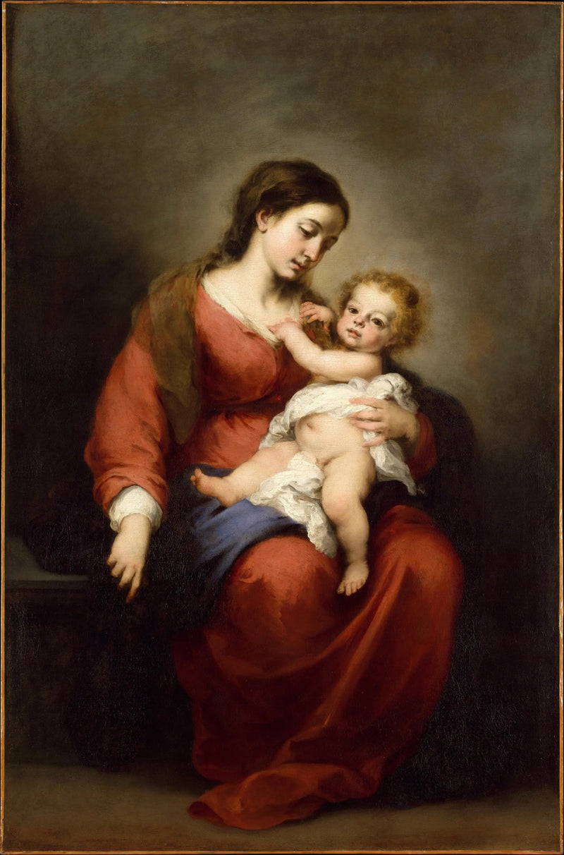 Dziewica z Dzieciątkiem - Bartolomé Esteban Murillo