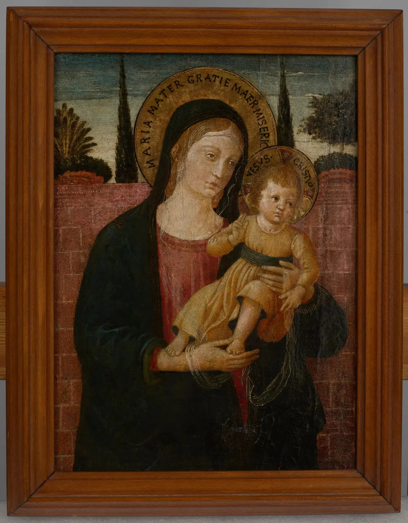 Dziewica z Dzieciątkiem - Benozzo Gozzoli