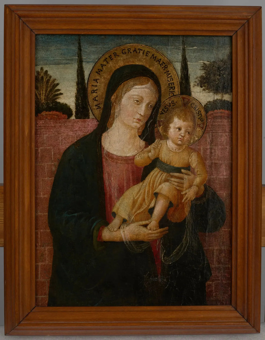 Dziewica z Dzieciątkiem - Benozzo Gozzoli