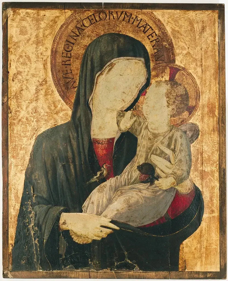 Dziewica z Dzieciątkiem - Benozzo Gozzoli