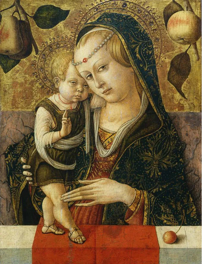 Dziewica z Dzieciątkiem - Carlo Crivelli
