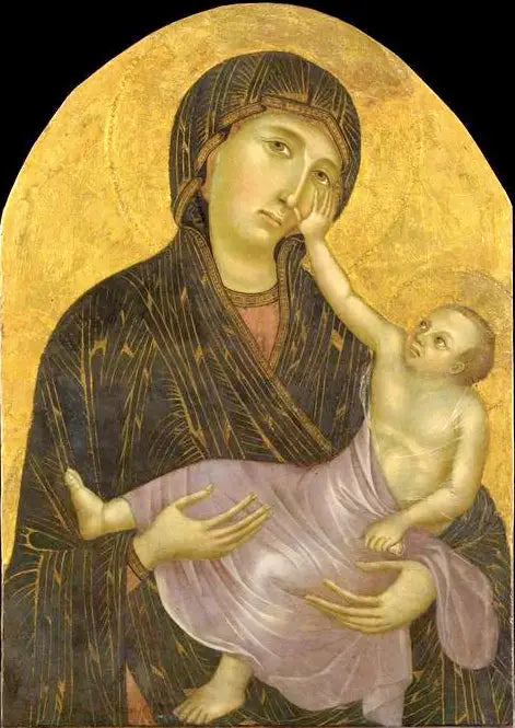 Dziewica z Dzieciątkiem - Cimabue