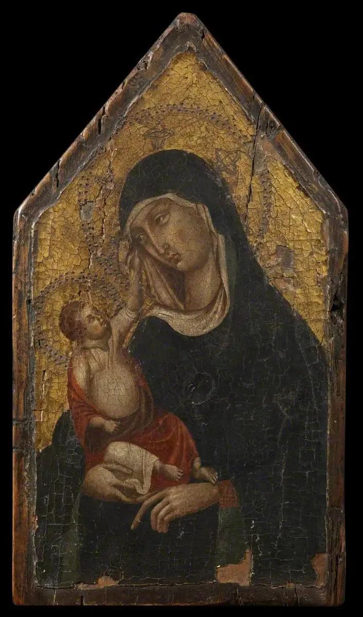 Dziewica z Dzieciątkiem - Duccio di Buoninsegna