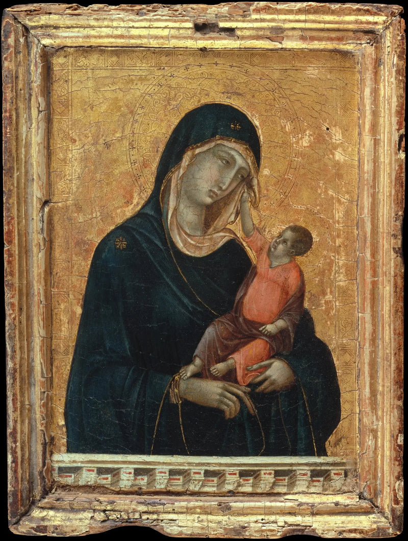 Dziewica z Dzieciątkiem - Duccio di Buoninsegna