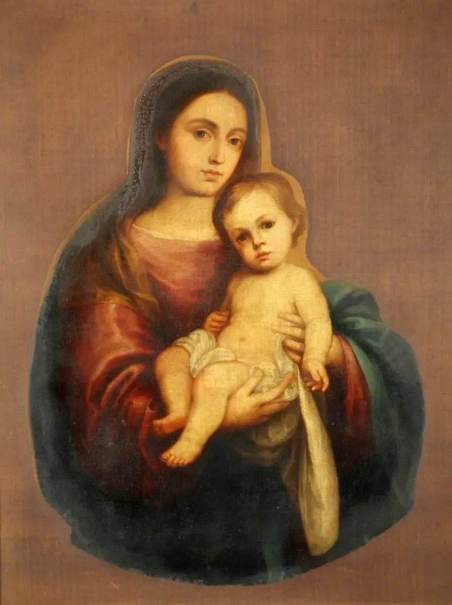 Dziewica z Dzieciątkiem w chwale - Bartolomé Esteban Murillo