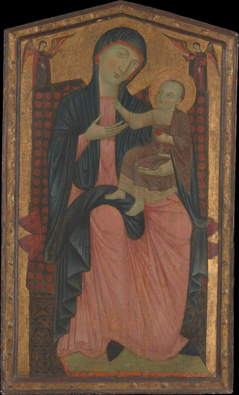 Madonna z Dzieciątkiem w majestacie - Mistrz Magdaleny
