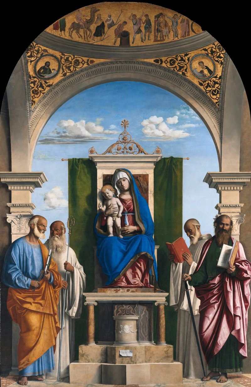 Dziewica z Dzieciątkiem w otoczeniu świętych - Cima da Conegliano