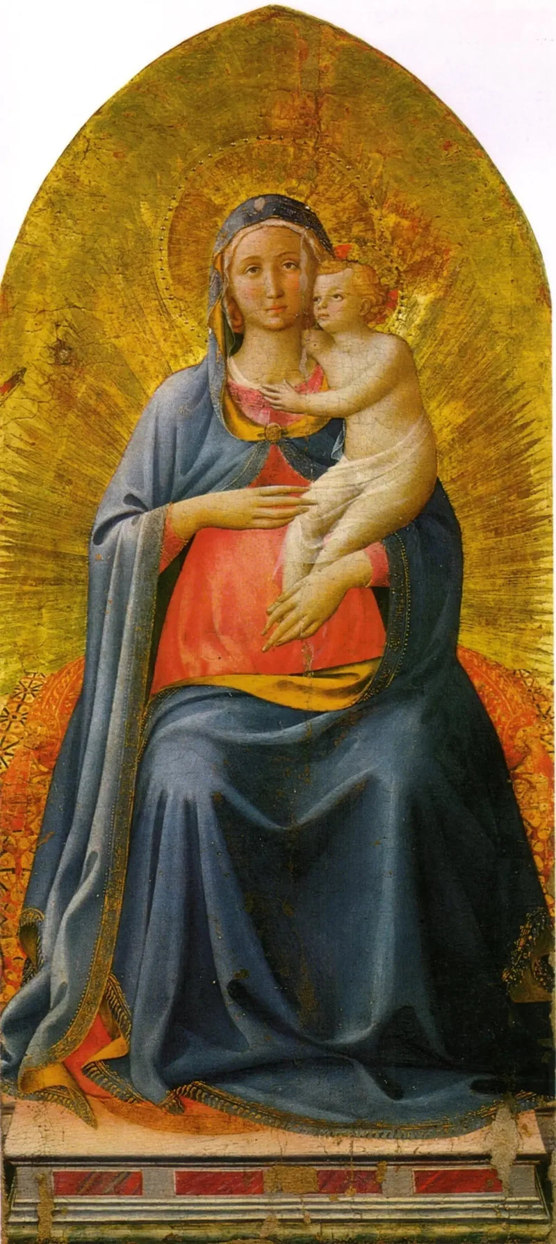 Dziewica z Dzieciątkiem - Fra Angelico