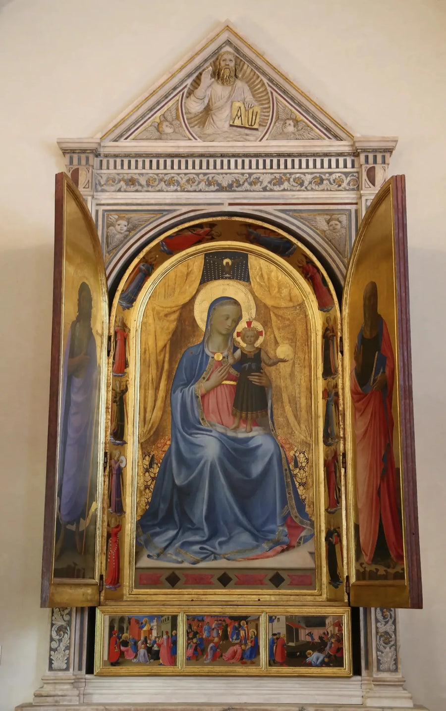Dziewica z Dzieciątkiem - Fra Angelico