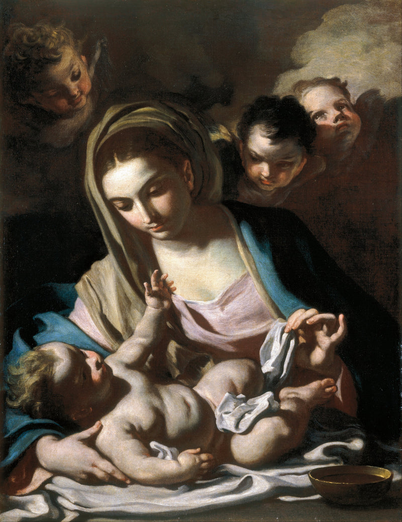 Dziewica z Dzieciątkiem - Francesco Solimena