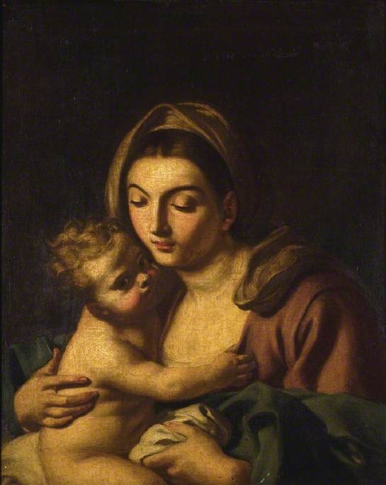 Dziewica z Dzieciątkiem - Francesco Solimena