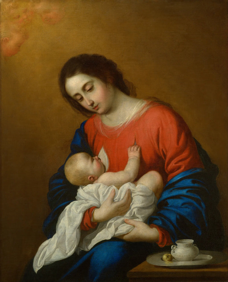 Vierge à l'Enfant - Francisco de Zurbarań