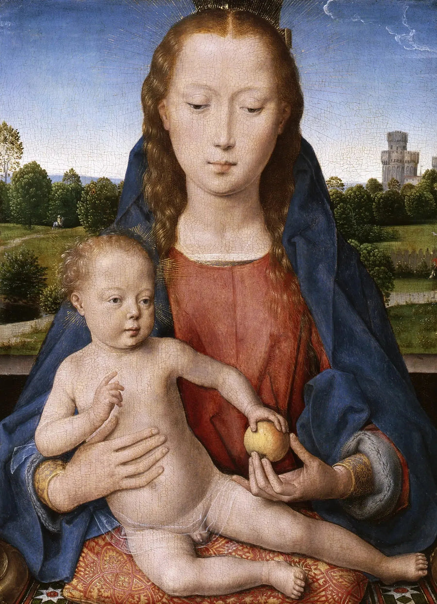 Dziewica z Dzieciątkiem - Hans Memling