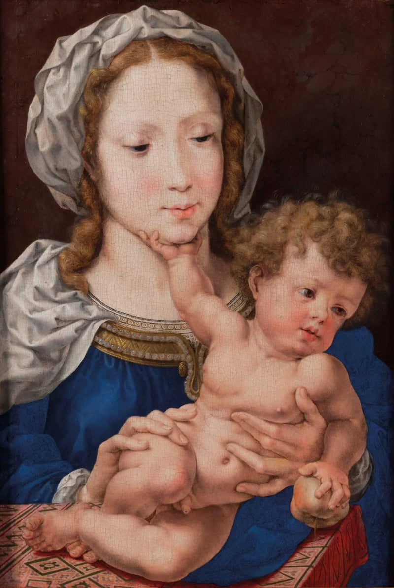Dziewica z Dzieciątkiem - Jan Gossaert