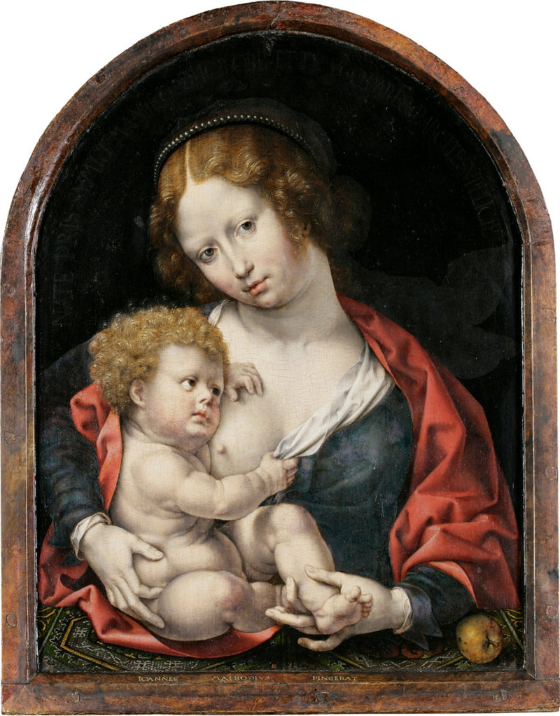 Dziewica z Dzieciątkiem - Jan Gossaert