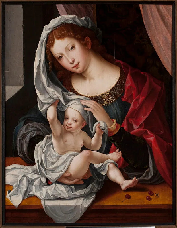 Dziewica z Dzieciątkiem Jezus - Jan Gossaert