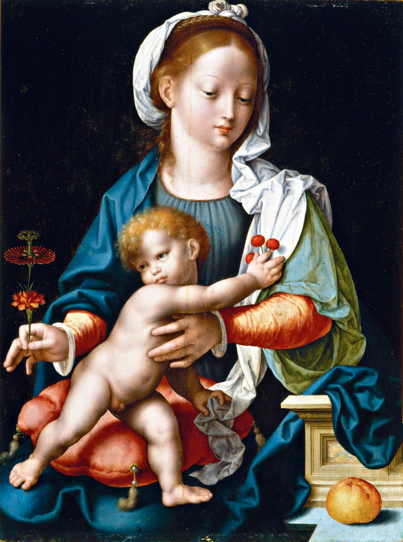 Dziewica z Dzieciątkiem - Joos van Cleve