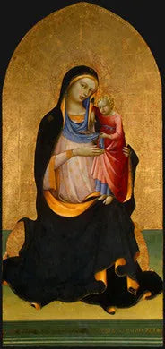 Dziewica z Dzieciątkiem - Lorenzo Monaco