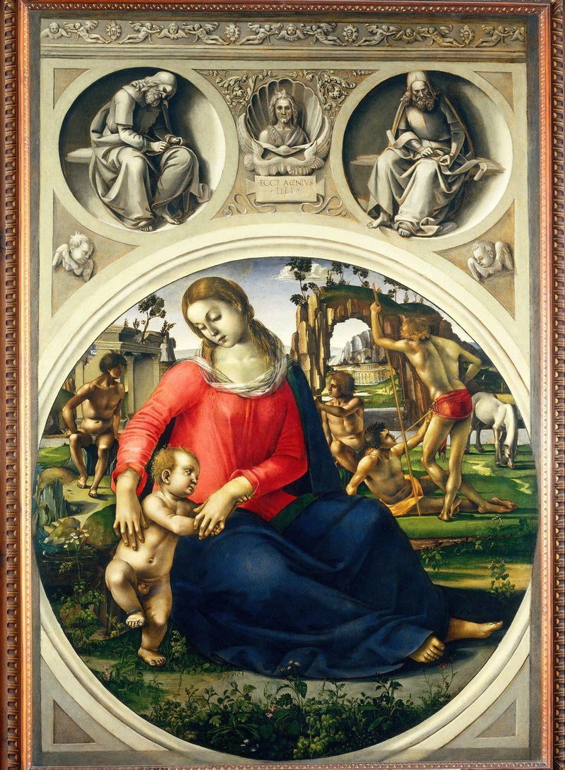Dziewica z Dzieciątkiem - Luca Signorelli