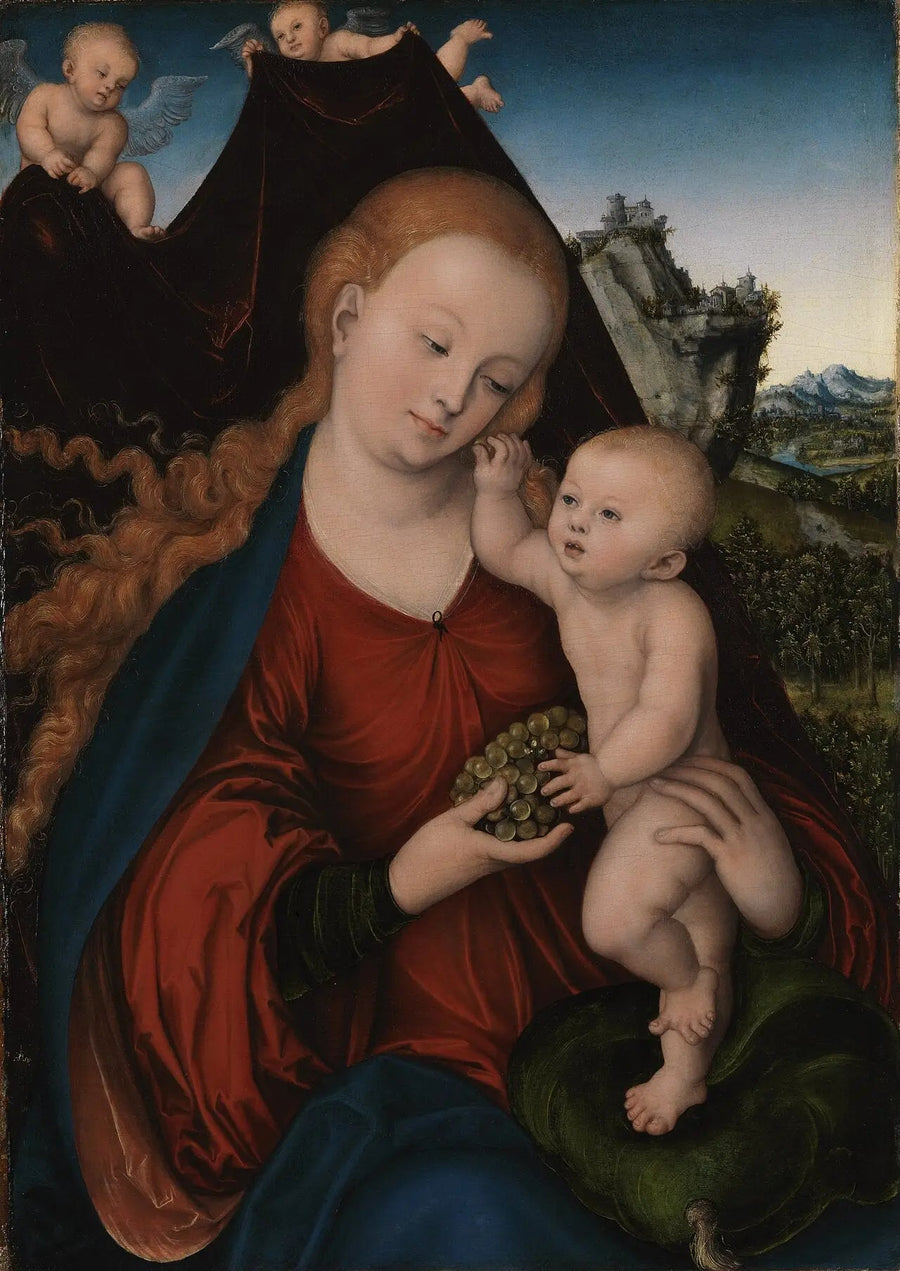 Dziewica z Dzieciątkiem - Lucas Cranach Starszy