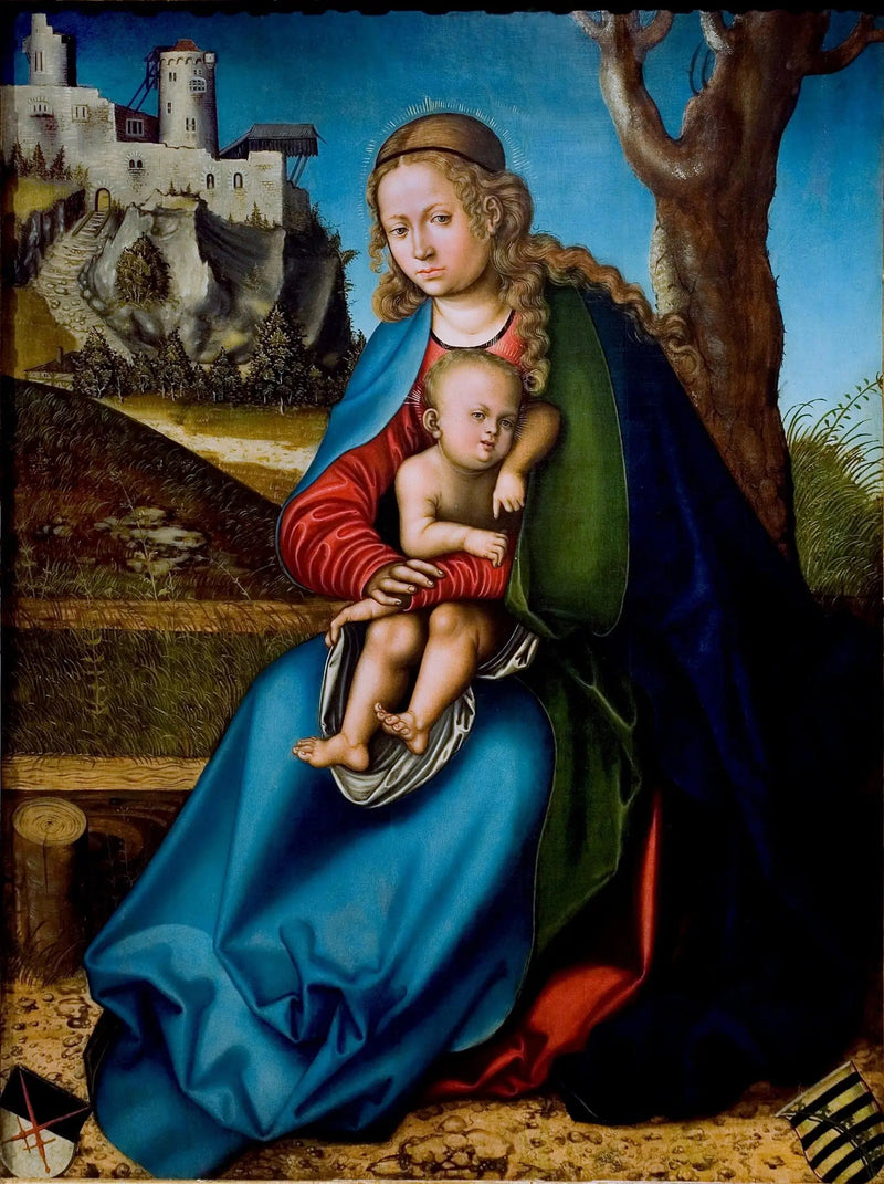 Dziewica z Dzieciątkiem - Lucas Cranach Starszy