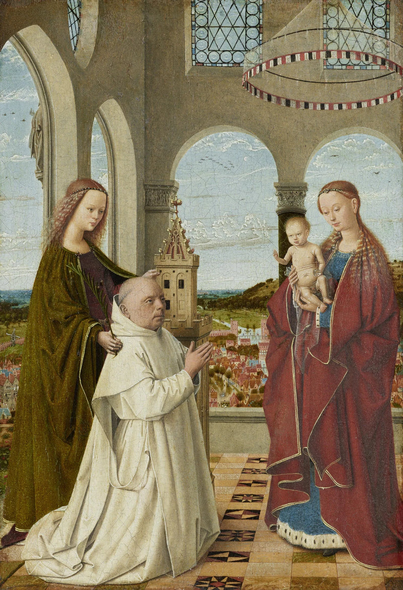 Dziewica z Dzieciątkiem - Petrus Christus