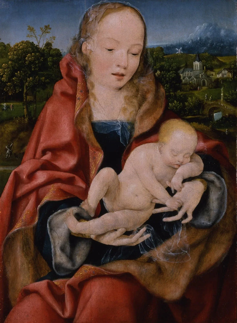 Dziewica z Dzieciątkiem (Praga) - Joos van Cleve
