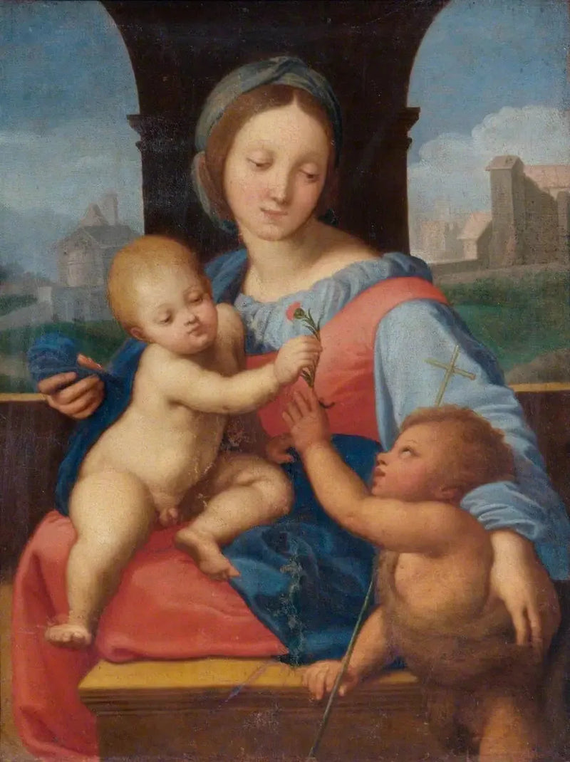 Madonna z Dzieciątkiem - Rafael Santi