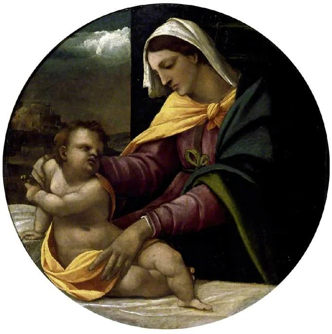 Dziewica z Dzieciątkiem - Sebastiano del Piombo