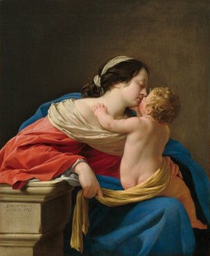 Vierge à l'Enfant - Simon Vouet
