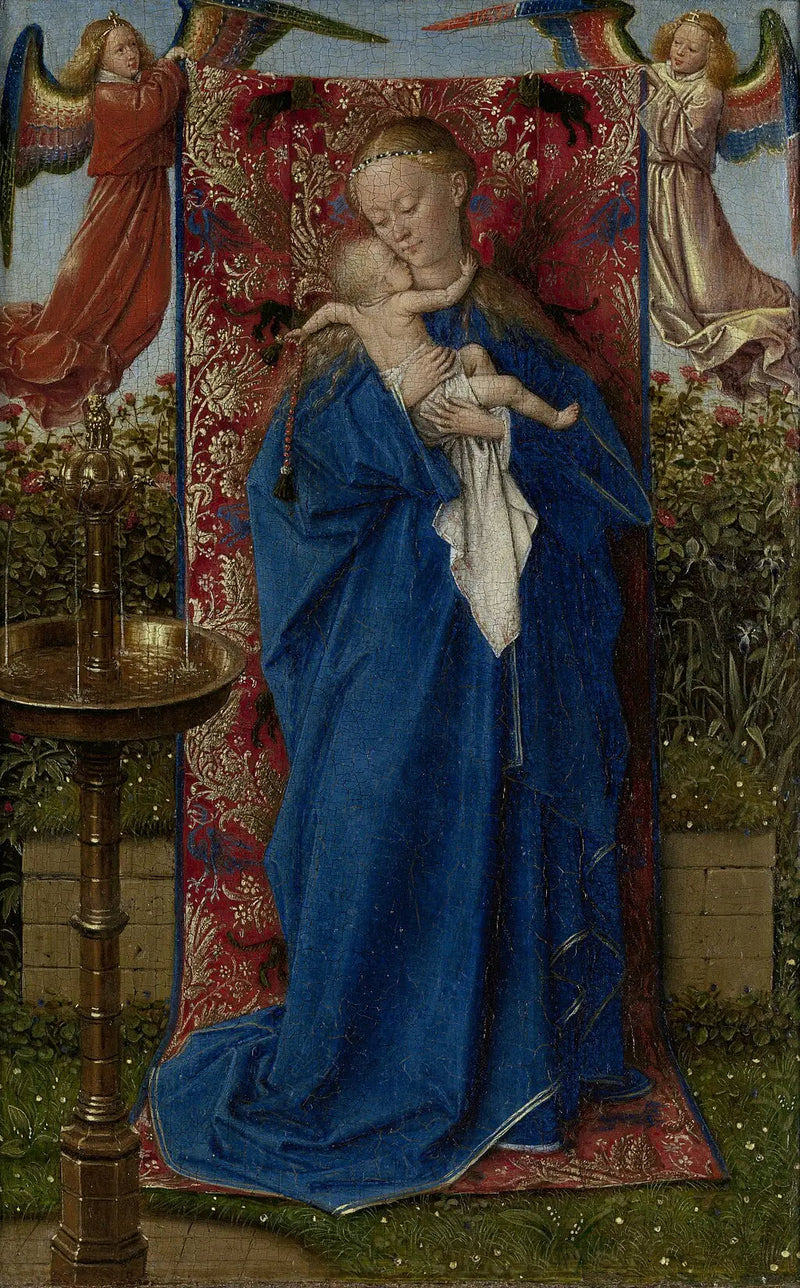 Dziewica przy fontannie - Jan van Eyck