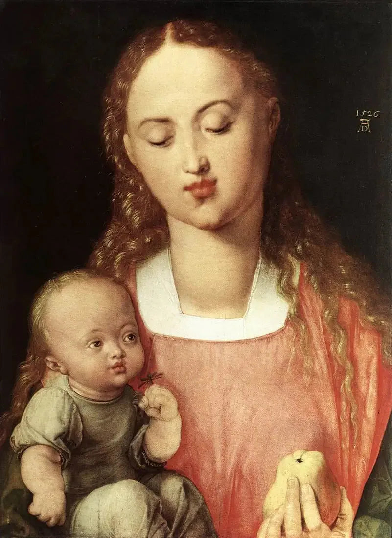 Dziewica z gruszką - Albrecht Dürer