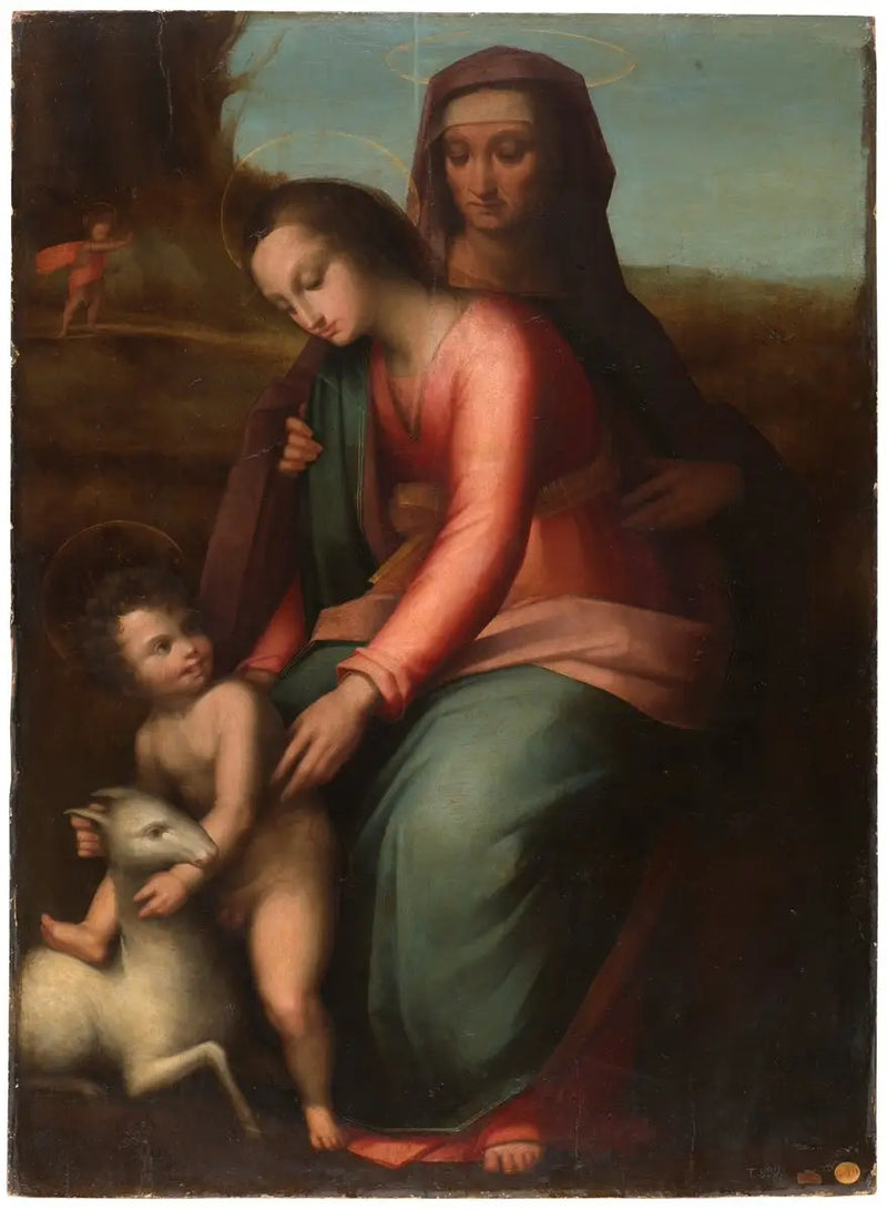 Madonna z Dzieciątkiem i świętą Anną - Leonardo da Vinci
