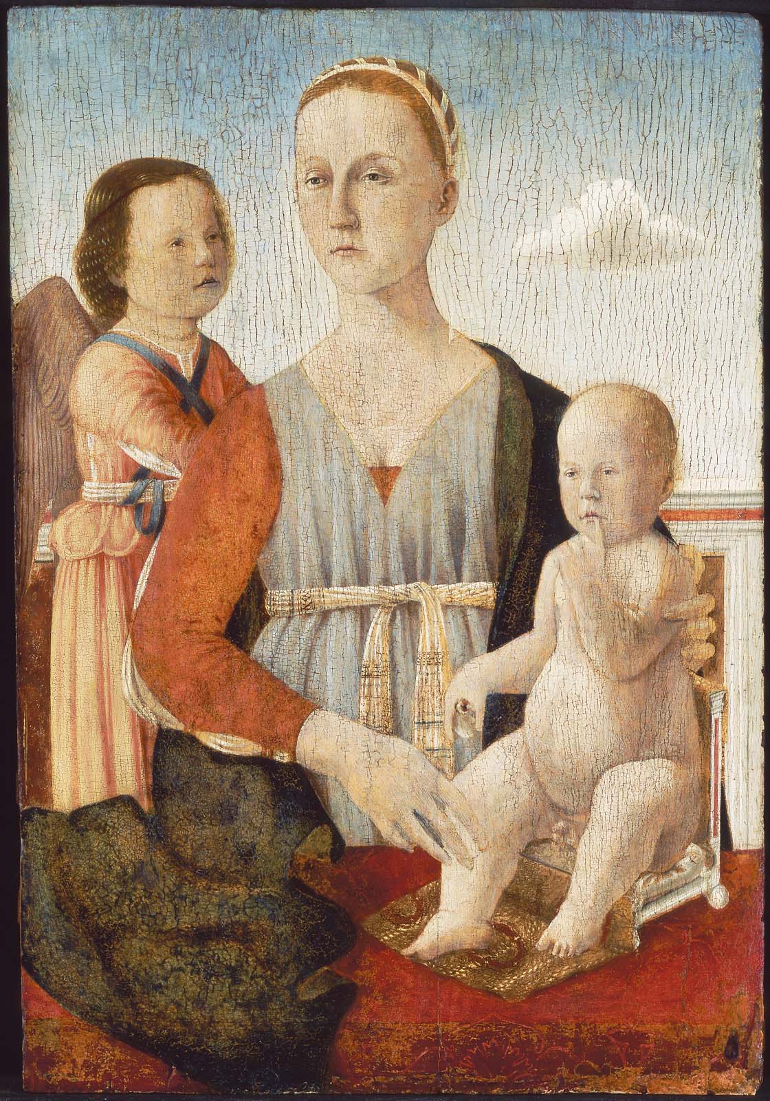 Vierge à l’Enfant avec un ange - Luca Signorelli - Alpha Reproduction