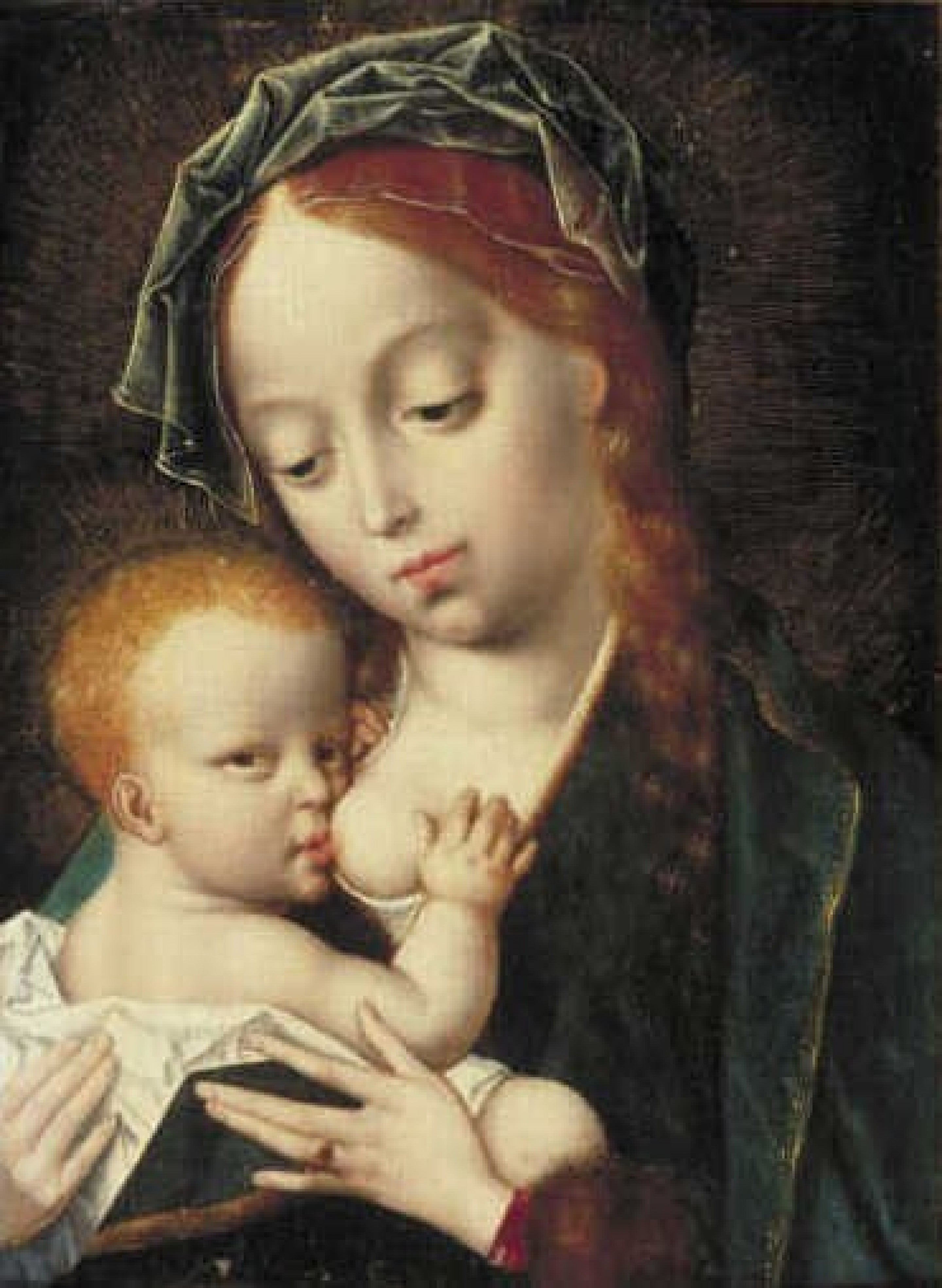 Vierge à l’Enfant - Joos van Cleve - Alpha Reproduction