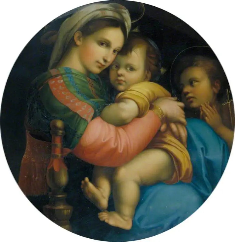 Madonna z Dzieciątkiem (Madonna della Seggiola) - Rafael Santi