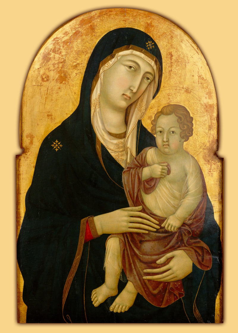Dziewica z Dzieciątkiem - Ugolino di Nerio
