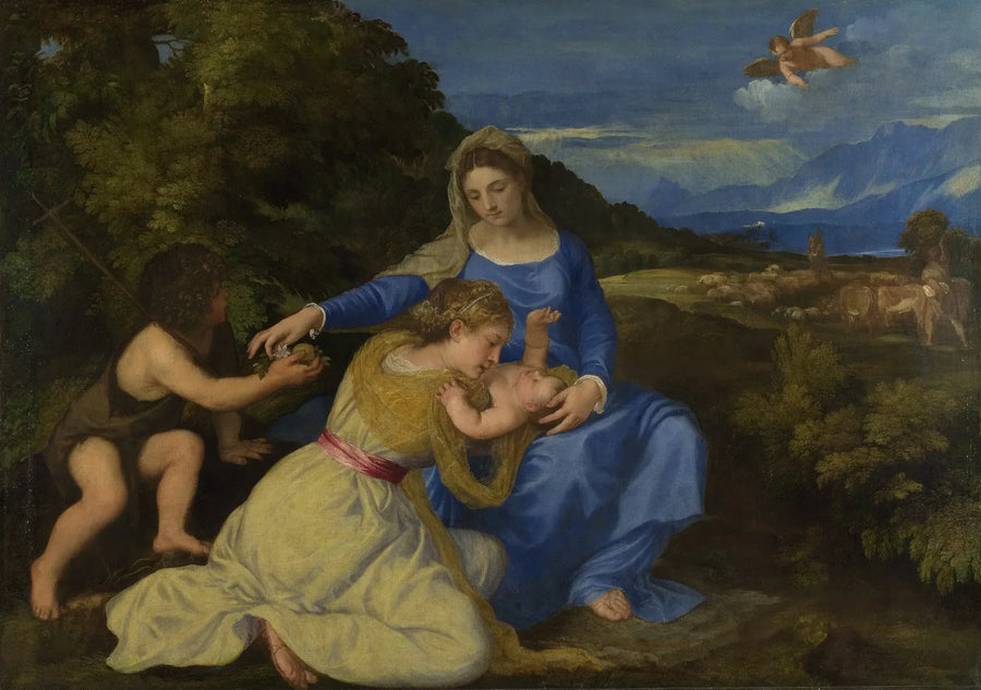 Dziewica Aldobrandini - Titian