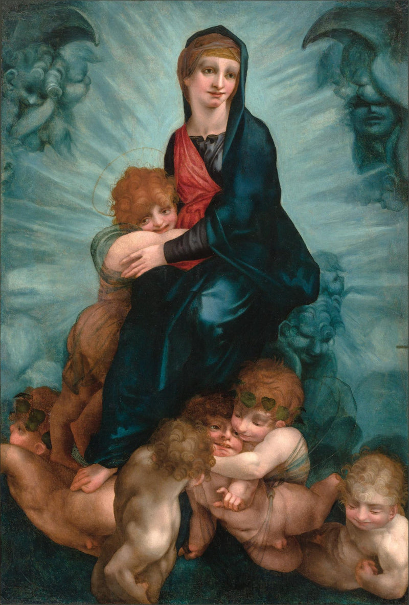 Dziewica z aniołami - Rosso Fiorentino