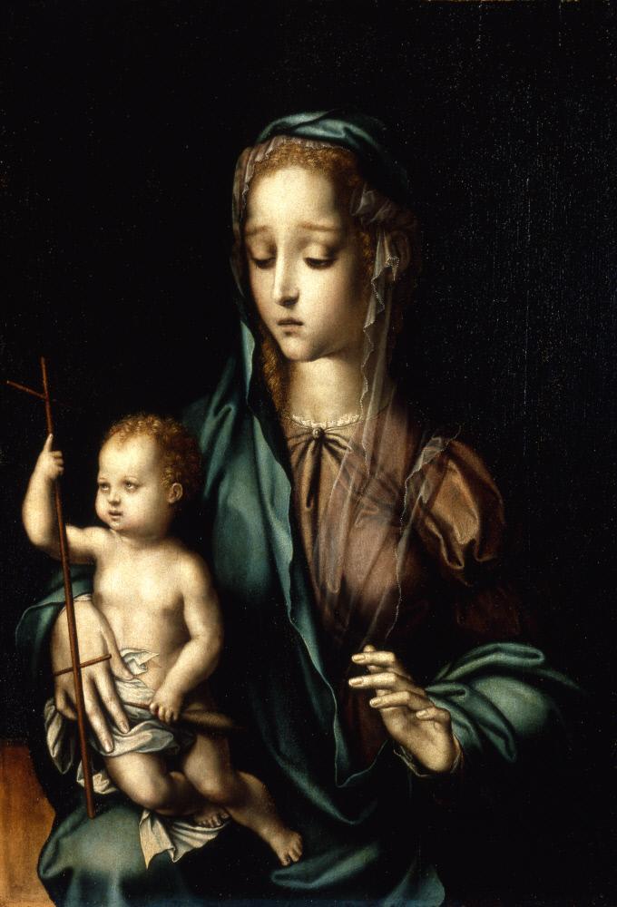 Vierge avec le dévidoir à laine - Luis de Morales