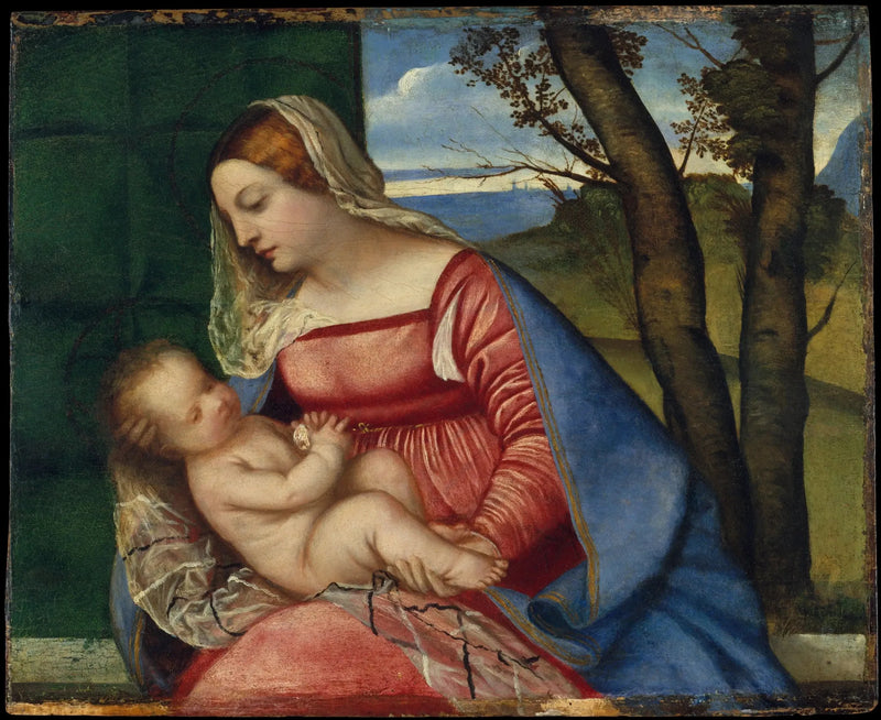 Dziewica Bache - Titian
