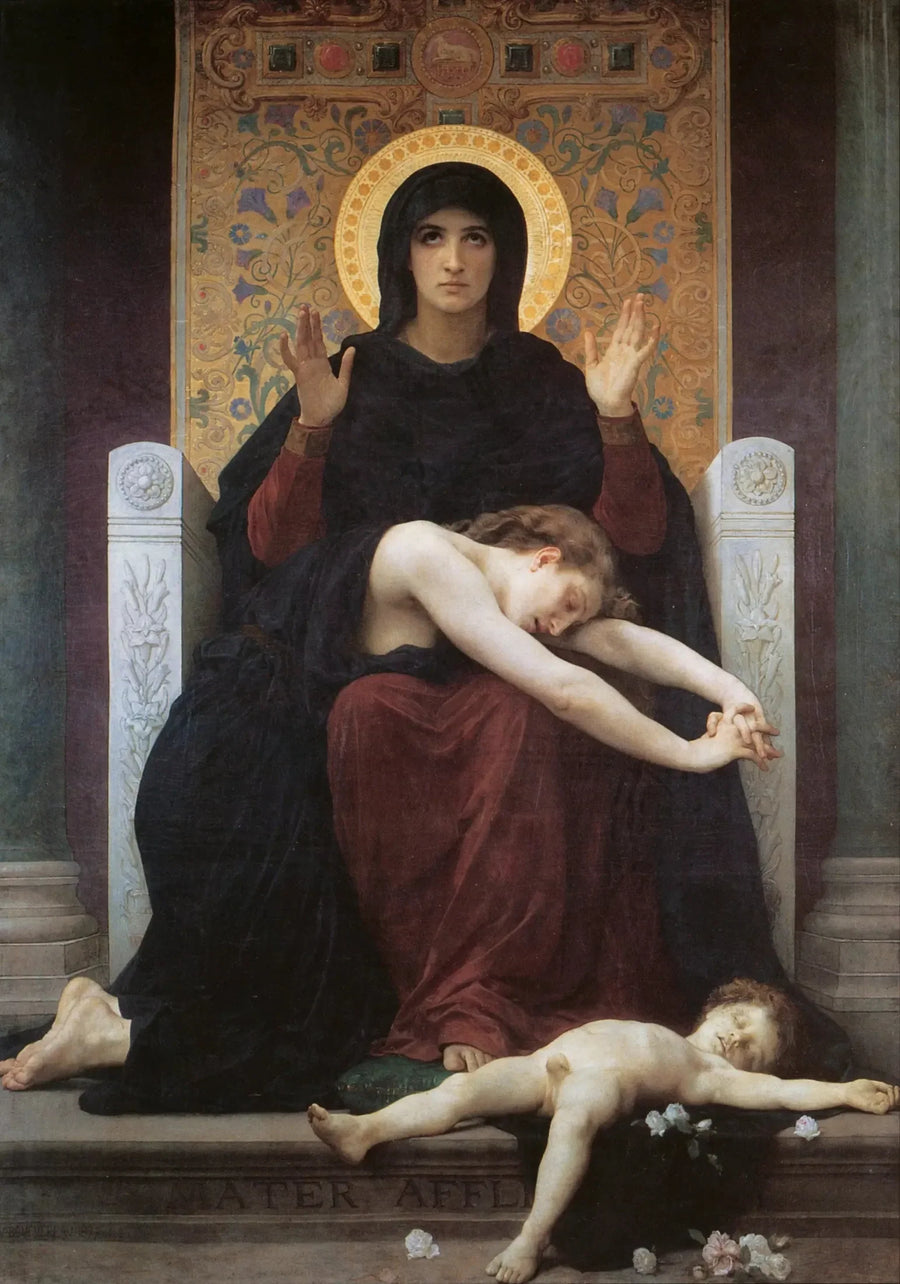 Wspierająca Dziewica - Bouguereau