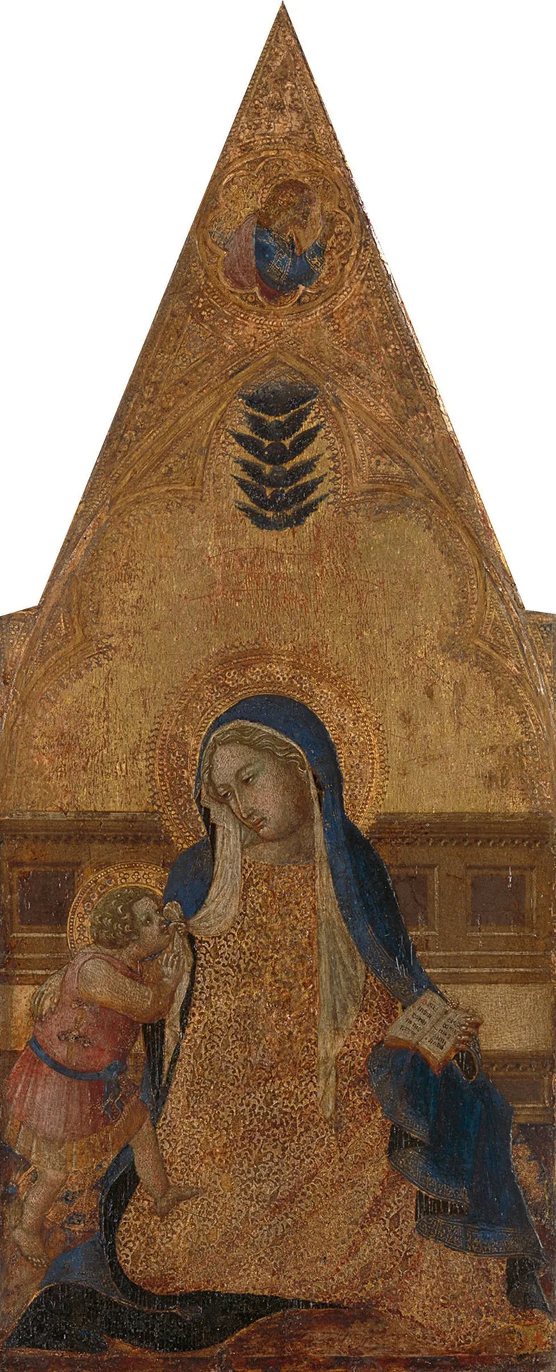 Dziewica pokory - Ambrogio Lorenzetti
