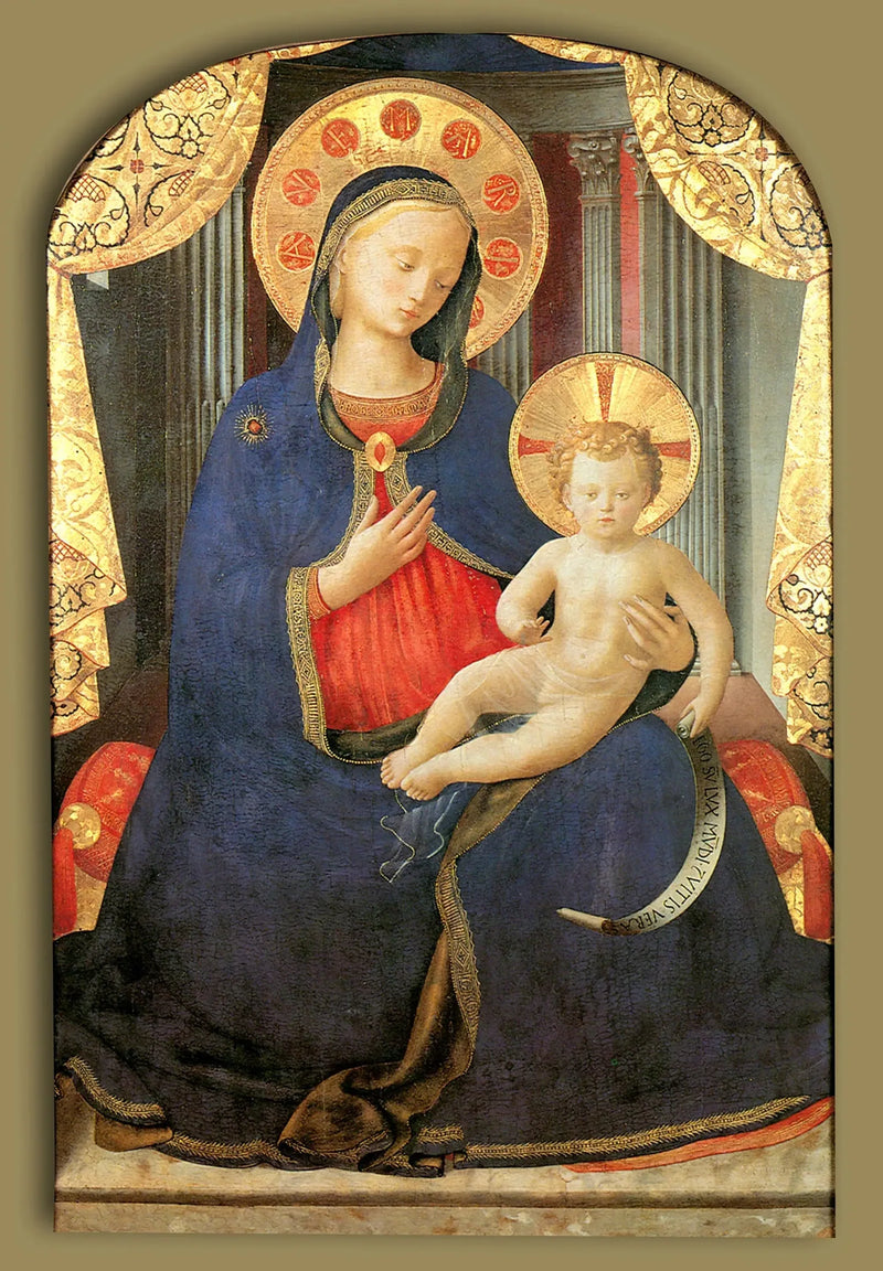 Dziewica pokory - Fra Angelico