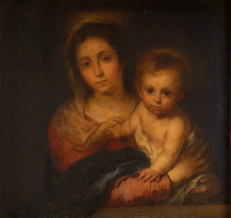 Dziewica z Serwetki - Bartolomé Esteban Murillo
