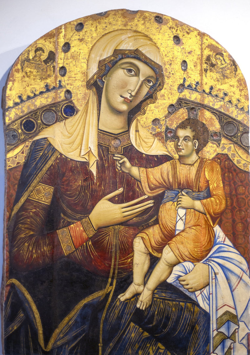 Dziewica św. Bernardyna - Guido da Siena