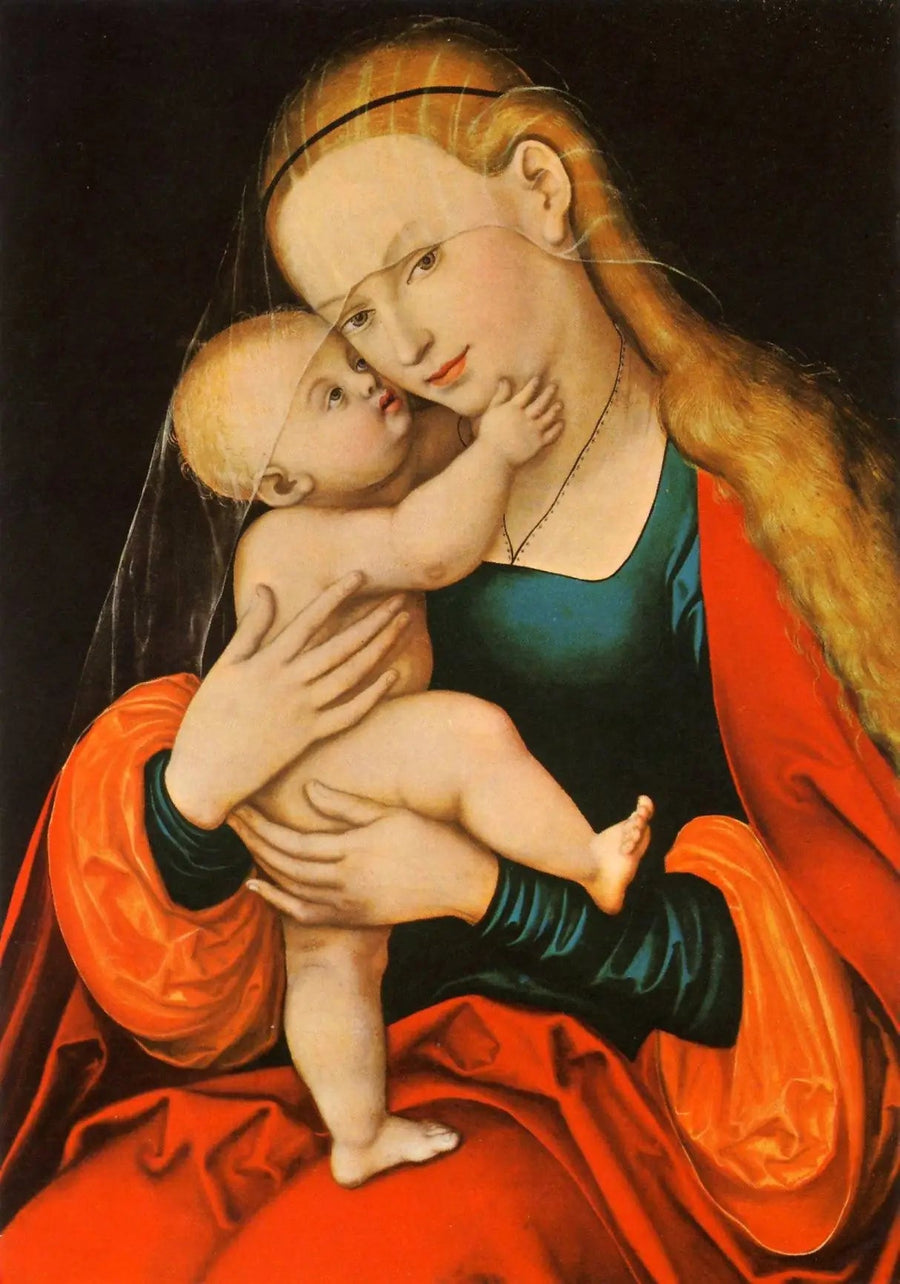 Dziewica z Dobrego Ucieczki - Lucas Cranach Starszy